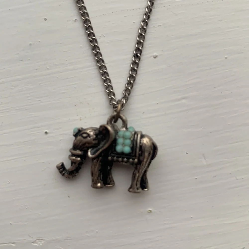 Elephant Long Necklace